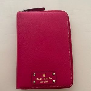 Kate Spade Pink Zip Planner